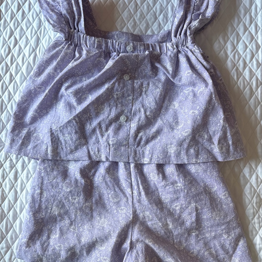Kids Lavender Floral Matching Set - Brand Unspecified